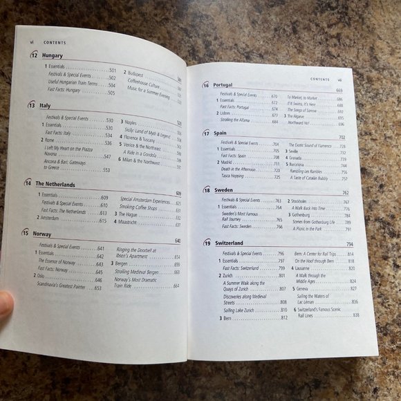 Frommer's Europe by Rail Guidebook Travel Book 3rd Edition & European Rail Map - Picture 7 of 16